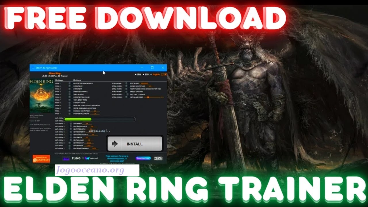 Elden Ring Trainer Gratis Download