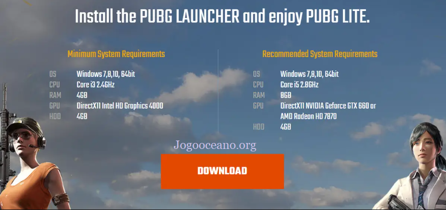 PUBG Requirements