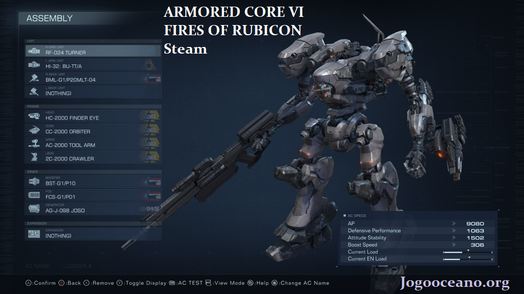 ARMORED CORE VI FIRES OF RUBICON 6 Newly Audition